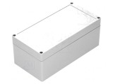 Carcasă universală ABS gri &icirc;nchis 120x240x100mm