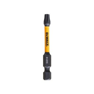 Set 2 biti pentru insurubare de impact, DeWalt Flextorq DDT70534T-QZ, profil Torx, T25, 57 mm foto