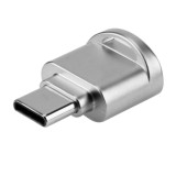 Adaptor portabil pentru carduri Micro SD TF la USB 3.1 C-Type, Generic