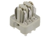 Conector HDC tată EPIC STA PIN 6, dimensiune H-A 3, 10A 60V