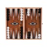Set Joc Table si Sah din Lemn, 48x25.5 cm - Portabil