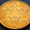 Moneda istorica 5 ORE - SUEDIA, anul 1950 *cod 3824