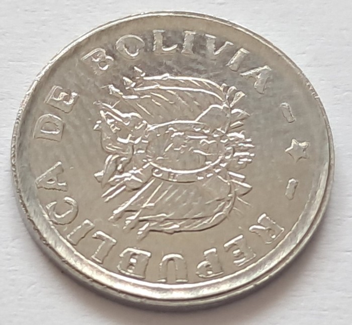 Bolivia, 2 Centavos 1987