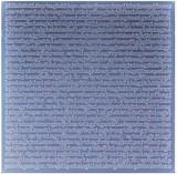 Sablon in relief pentru proiecte artizanale din hartie Kwan Crafts, plastic, transparent, 19.8 x 19.8 cm