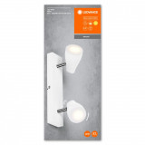 Cumpara ieftin Spot LED dublu ajustabil Ledvance Pear, 2xGU10, 2x4.3W, 700 lm, lumina calda