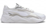 Adidasi Barbati Puma Rs-X&sup3; Puzzle Cube White/Silver 371570 03 Marimea 45