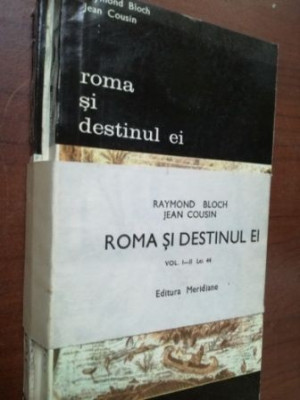 Roma si destinul ei- Raymond Bloch, Jean Cousin foto