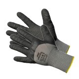 Manusi de protectie Rwnyl Grip tricotat, acoperite cu latex negru grip