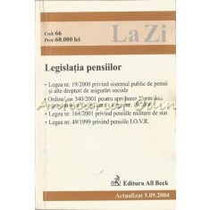 Legislatia Pensiilor - Actualizat Noiembrie 2004