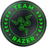 Covor de podea Razer Team Mat, baza anti-alunecaredimensiuni latime: 1200 mm, adancime: 1200 mm, negru verde