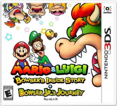 Mario &amp;amp; Luigi Bowser S Inside Story + Bowser Jr. S Journey Nintendo 3Ds foto