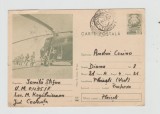 bnk cp Carte postala cu subiect militar - elicopter - marca fixa - circulata