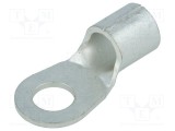Papuc inelar M8, 16-25mm&sup2;, neizolat, cositorit, aliaj cupru, JST, cablu 4AWG, diametru 8.4mm