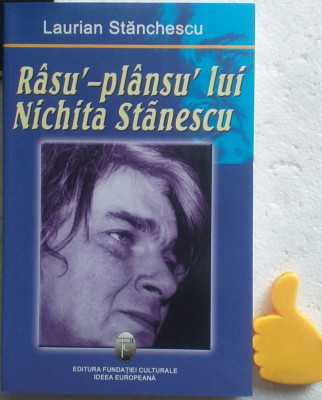 Rasu&amp;#039;-plansu&amp;#039; lui Nichita Stanescu vol II Laurian Stanchescu foto