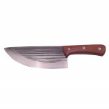 Cutitul bucatarului IdeallStore&reg;, lucrat manual, Destiny Blade, 31.5 cm, otel inoxidabil, maro