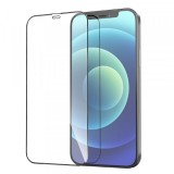 Folie de protectie Ecran HOCO pentru Apple iPhone 12 Pro Max, Sticla Securizata, Full Glue, Set 25 bucati, Neagra
