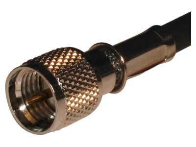 Conector UHF mini tată drept foto