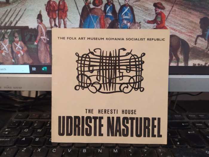 The Heresti House Udriste Nasturel, catalog, text Aurel Bongiu, circa 1970, 123