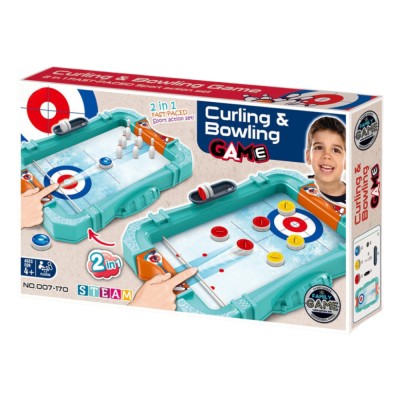 Joc 2 in 1 - Bowling Curling foto