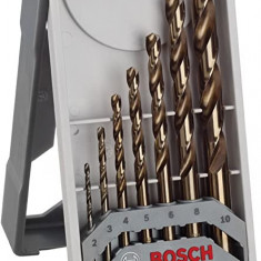 Set 7 burghie X-Line pentru metal HSS-Co, D2-10mm Bosch