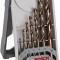 Bosch Set 7 burghie X-Line pentru metal HSS-Co, D2-10mm ProAdvanced PowerfulTools