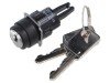 Comutator rotativ cu cheie 16mm 3 pozitii stabile NC x2 NO x2