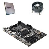 Kit Placa de Baza ASRock 970 Extreme3, AMD Hexa Core FX-6100, Cooler
