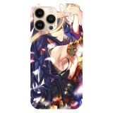 Husa compatibila cu Apple iPhone 15 Pro Max model Homura Kogetsu Edens Zero, Silicon, TPU, Viceversa, Transparent, Carcasa