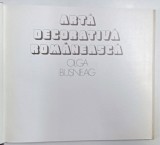 ARTA DECORATIVA ROMANEASCA de OLGA BUSNEAG