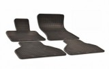 Covorase Auto Cauciuc BMW X5 F15 (2013-) Umbrella, Set Complet, Antialunecare, Bordura Inalta, Gri Carbon
