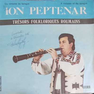 Disc vinil, LP. Un Virtuose Du Taragot. A Virtuoso Of The Taragot-ION PEPTENAR-251443 foto