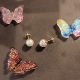 Cercei placati cu aur cu perla eco , Eleganta atemporala