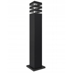 Stalp de gradina, LED 60W, inaltime 80 cm, aluminiu, policarbonat si sticla securizata