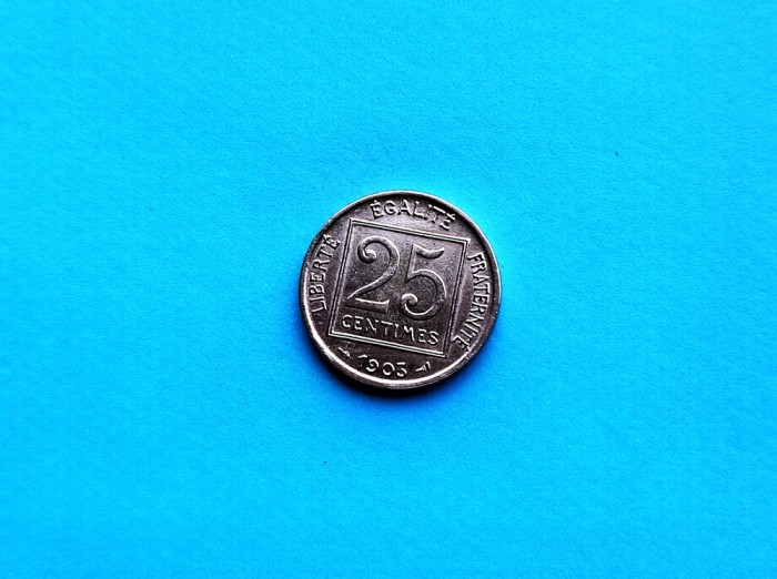 25 Centimes 1903 Franta-stare buna!