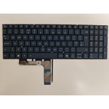 Tastatura Laptop 2-in-1, Lenovo, Yoga 7 16ILL10 Type 83JT, iluminata, albastra, layout UK