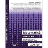 Matematica. Filiera tehnologica, clasa a 10-a - Marius Burtea