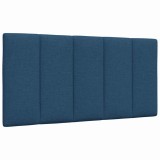 VidaXL Pernă pentru tăblie de pat, albastru, 100 cm, material textil