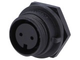Conector Circular Soclu Mamă 2 PIN IP68 250V