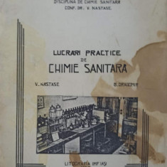 LUCRARI PRACTICE DE CHIMIE SANITARA-V. NASTASE, B. DRAGOMIR