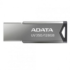 Stick USB A-DATA AUV350-128G-RBK, 128GB, USB 3.2 (Argintiu)