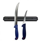 Set profesional de macelarie, fasonat, transat, degresat, dezosat, 2 cutite, suport magnetic