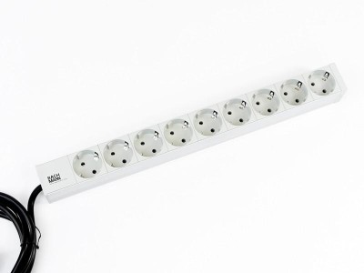BM IT PDU power strip 9x sockets 1U foto