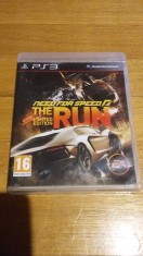 PS3 Need for speed The run - joc original by WADDER foto