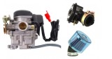 Carburator Scuter 4T 50cc 60cc First Bike, Filtru Aer Sport 39mm inclus, GY6, Moped