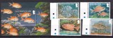 Ascension 2010 fauna marina pesti MI 1098-1101 + bl.64 MNH