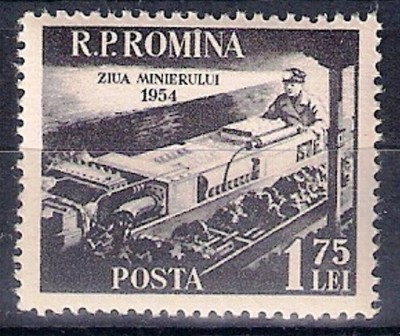 1954 - Ziua minerului, neuzat foto