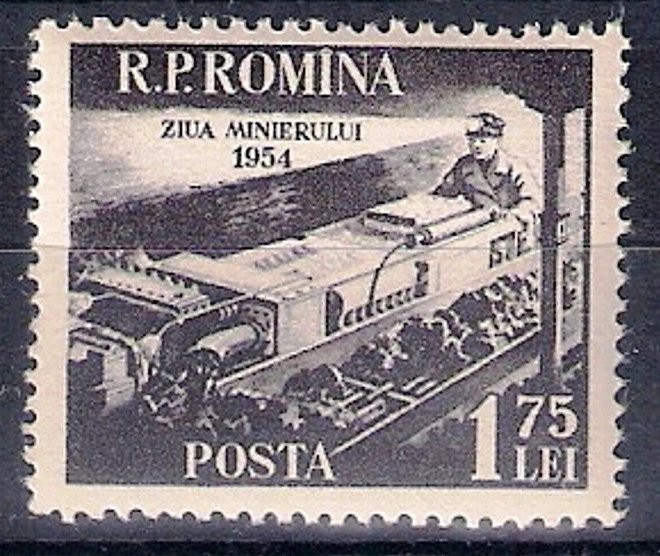 1954 - Ziua minerului, neuzat