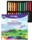 Pasteluri uscate Strigo 24 culori, sectiune patrata