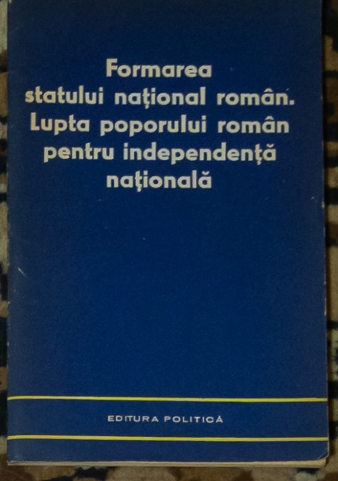 Formarea statului national roman