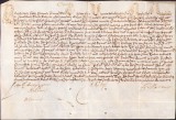 PM254N Bulă papală emisă de Papa Benedict al XIV-lea, 1744, pe pergament